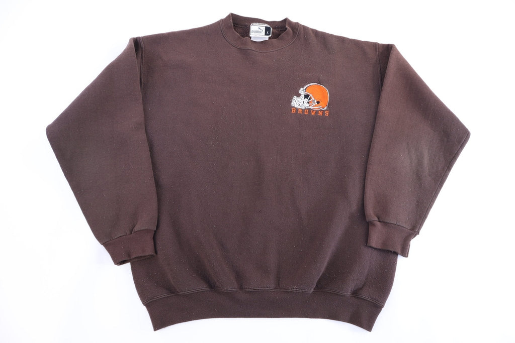 90's Puma Cleveland Browns Football Sweatshirt product image 1
