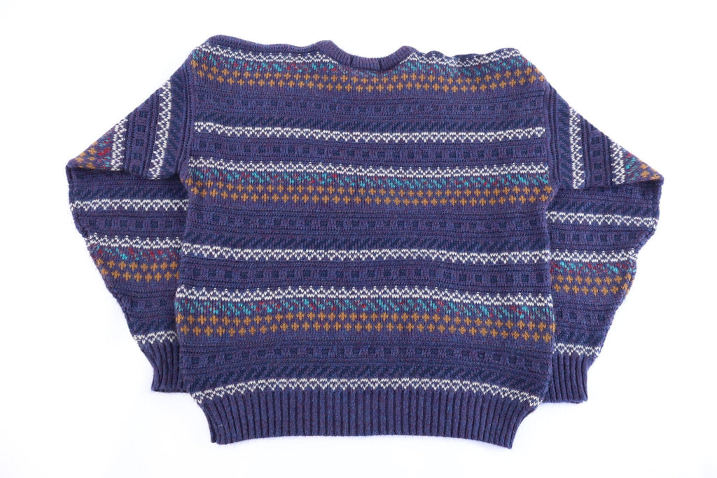 90's Scandia Multipattern Knit Sweater