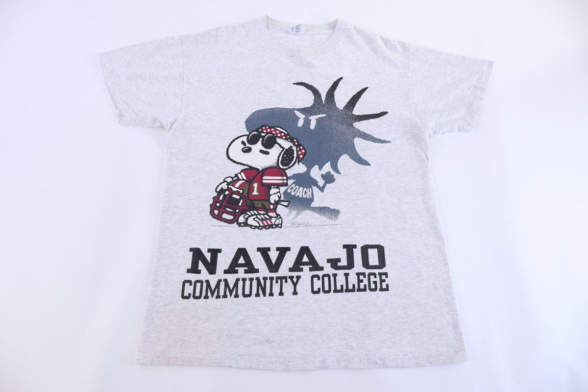 90's Snoopy Navajo Community College T-shirt product image 1