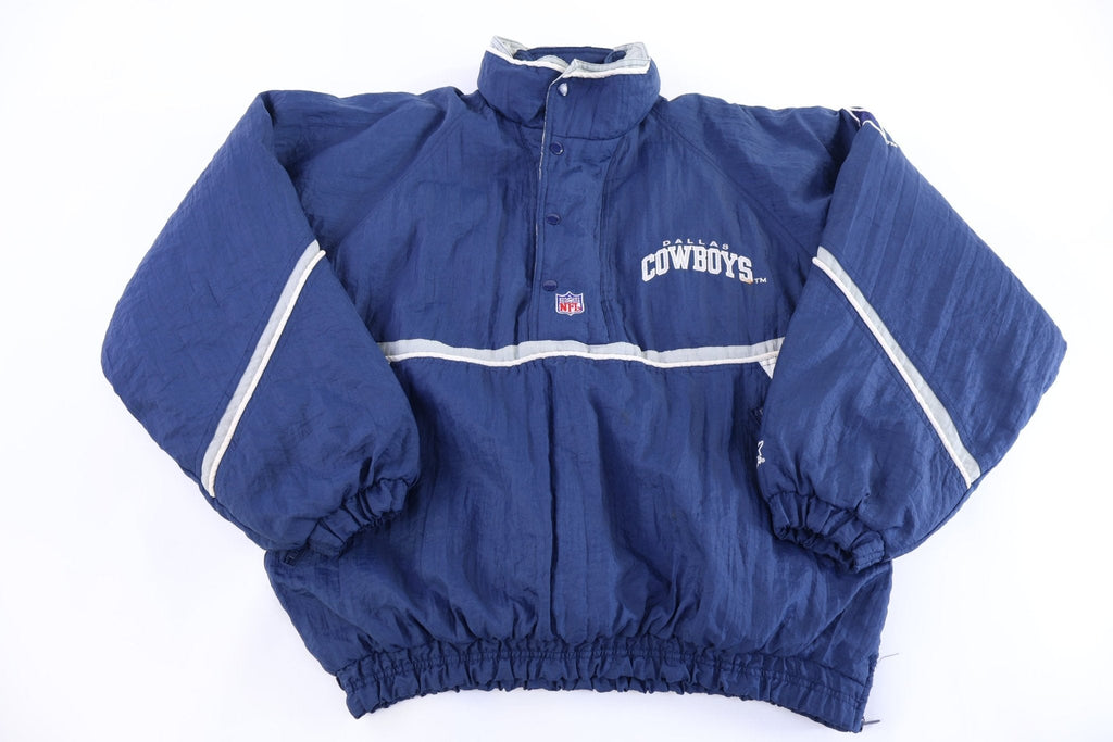 90's Starter Dallas Cowboys Football Full Zip Puffer Jacket product image 1