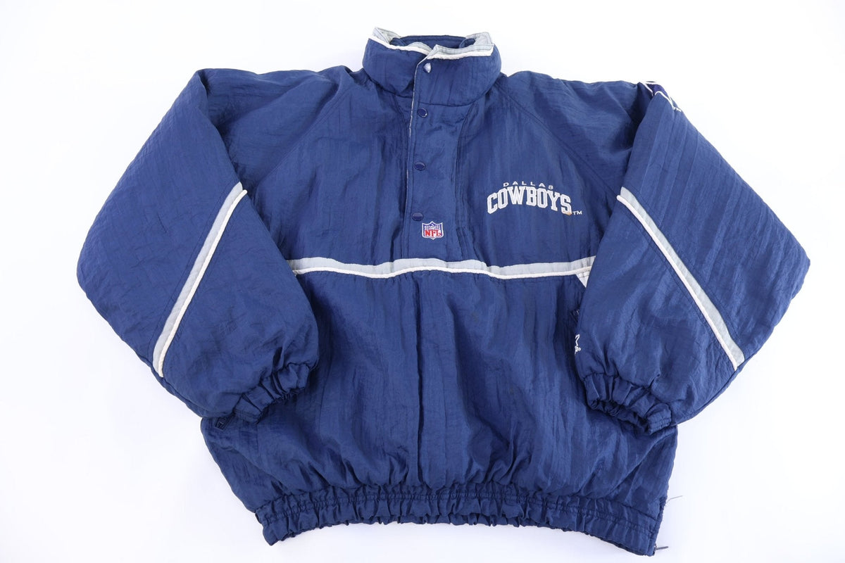 90's Starter Dallas Cowboys Football Full Zip Puffer Jacket product image 1