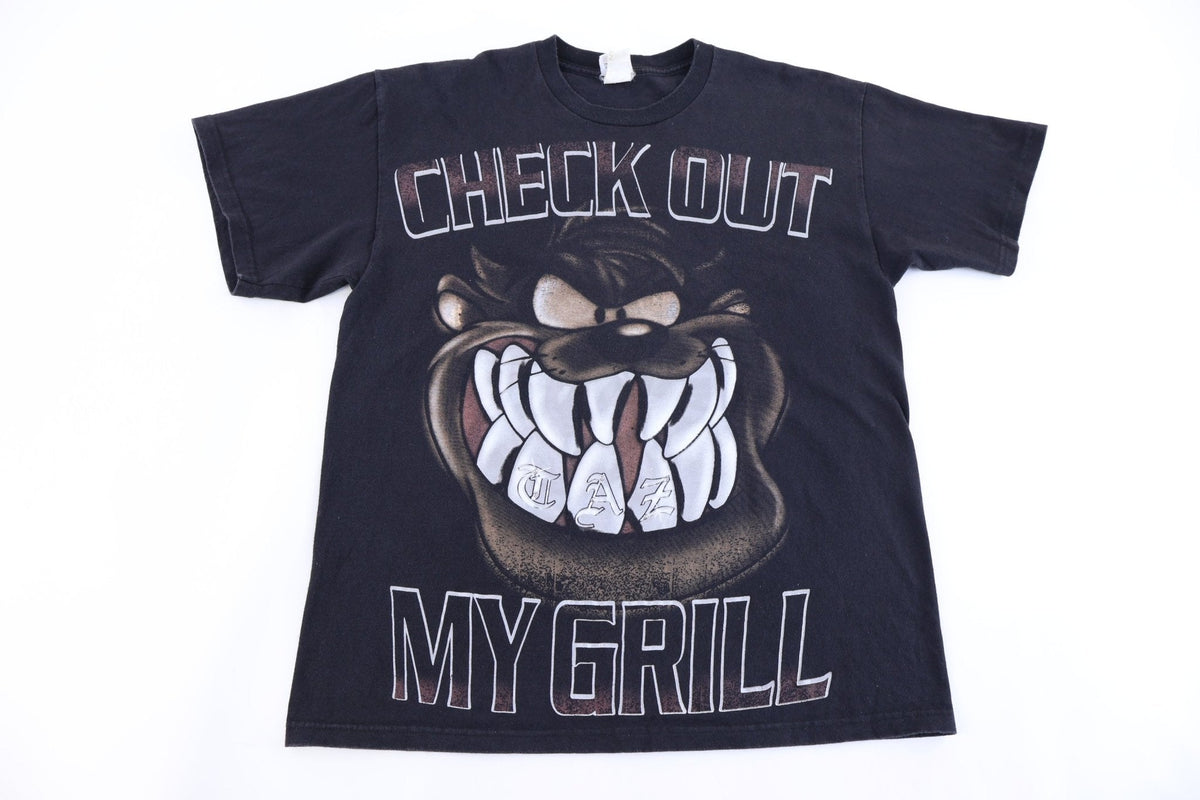 90's Tasmanian Devil Check Out My Grill T-shirt product image 1