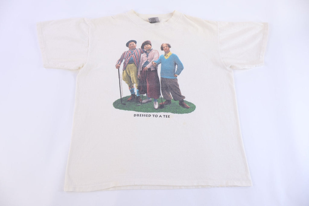 90's The Three Stooges Dress To A Tee T-shirt product image 1