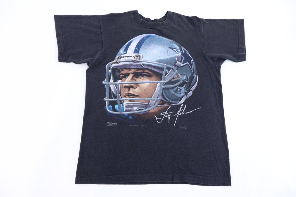 90's Troy Aikman Dallas Cowboys Football T-shirt product image 1