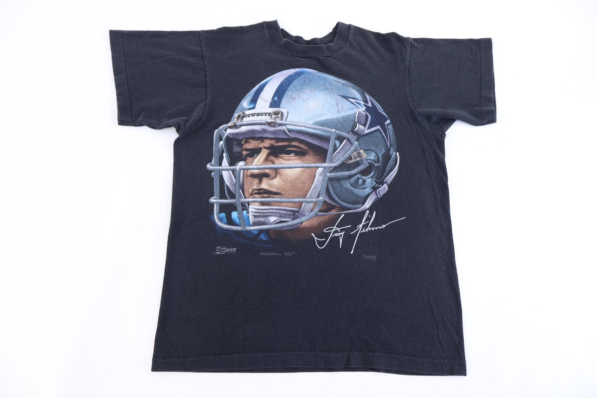 90's Troy Aikman Dallas Cowboys Football T-shirt product image 1