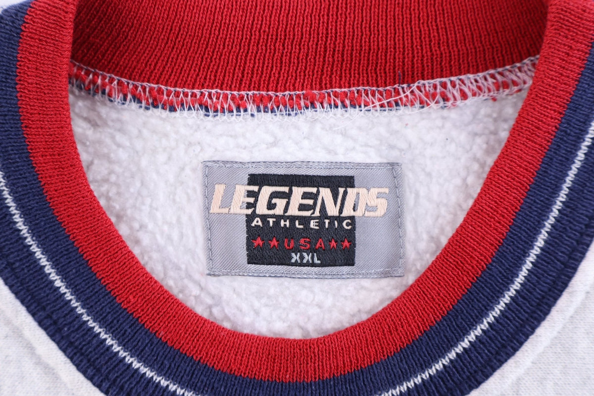 90's University of Kansas Embroidered Sweatshirt product image 4