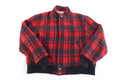 90's Woolrich Red & Black Plaid Full Zip Jacket product image 1
