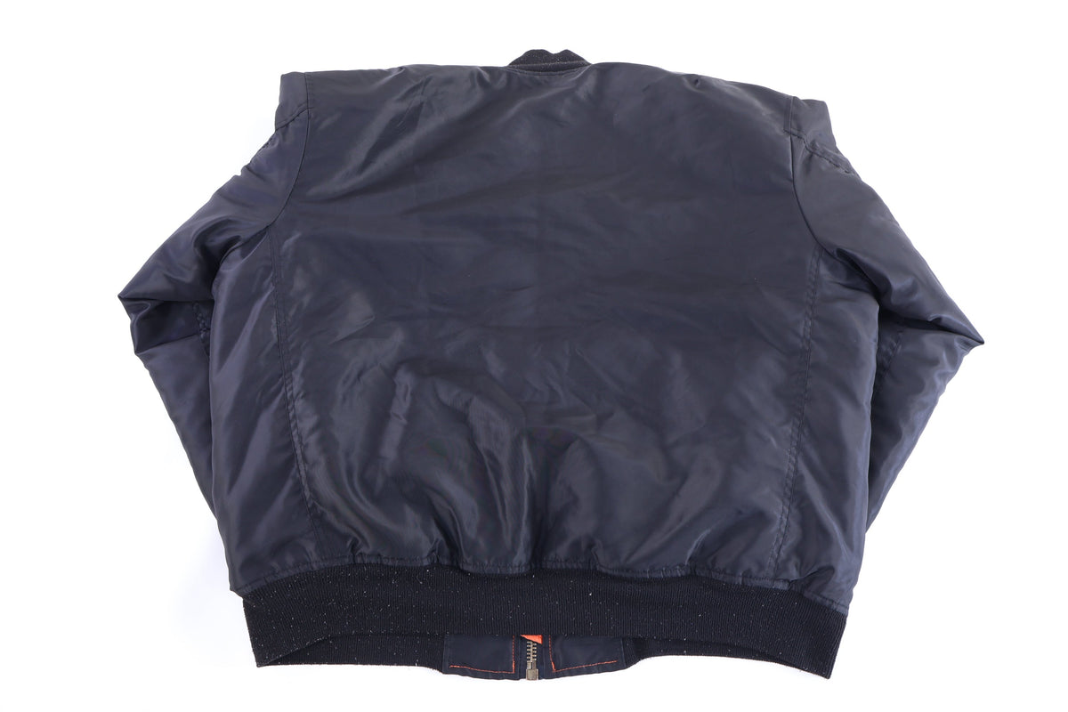 90's NXP MA-1 Reversible Full Zip Bomber Jacket product image 2