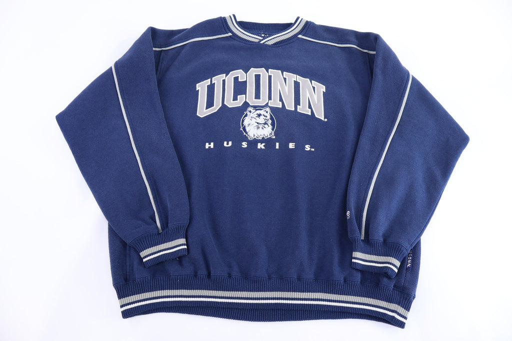 90's University of Connecticut Embroidered Sweatshirt product image 1
