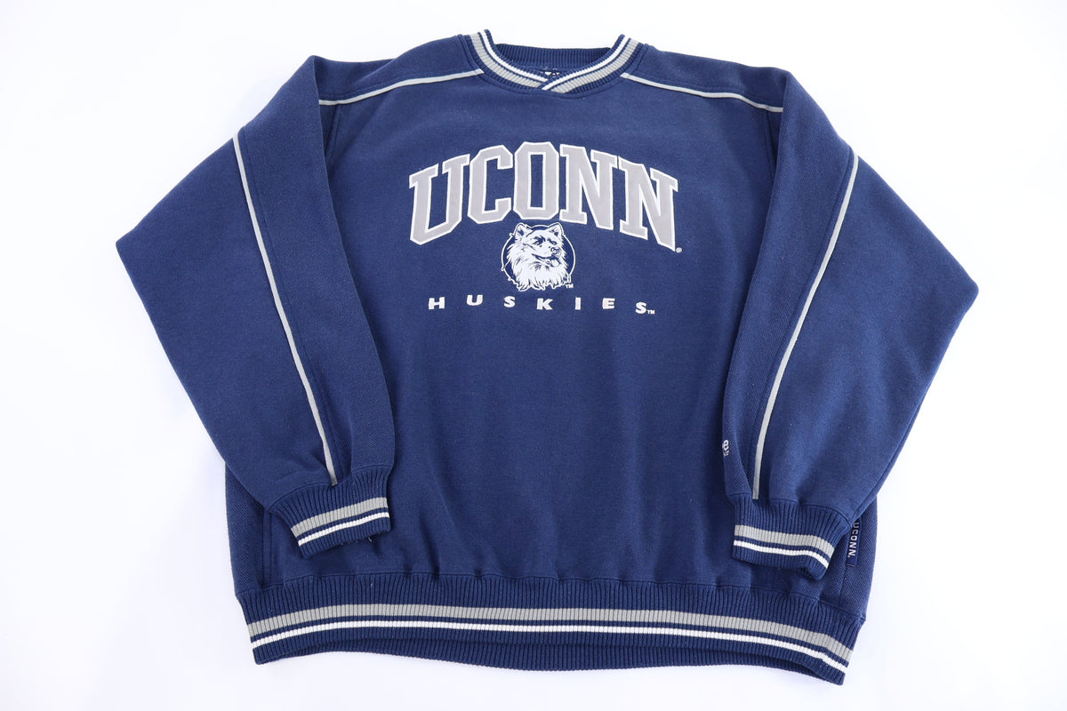 90's University of Connecticut Embroidered Sweatshirt product image 1