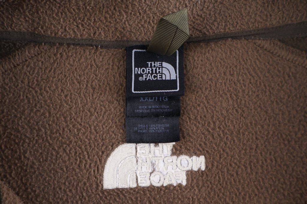 The North Face Embroidered Logo Brown Fleece Jacket product image 3