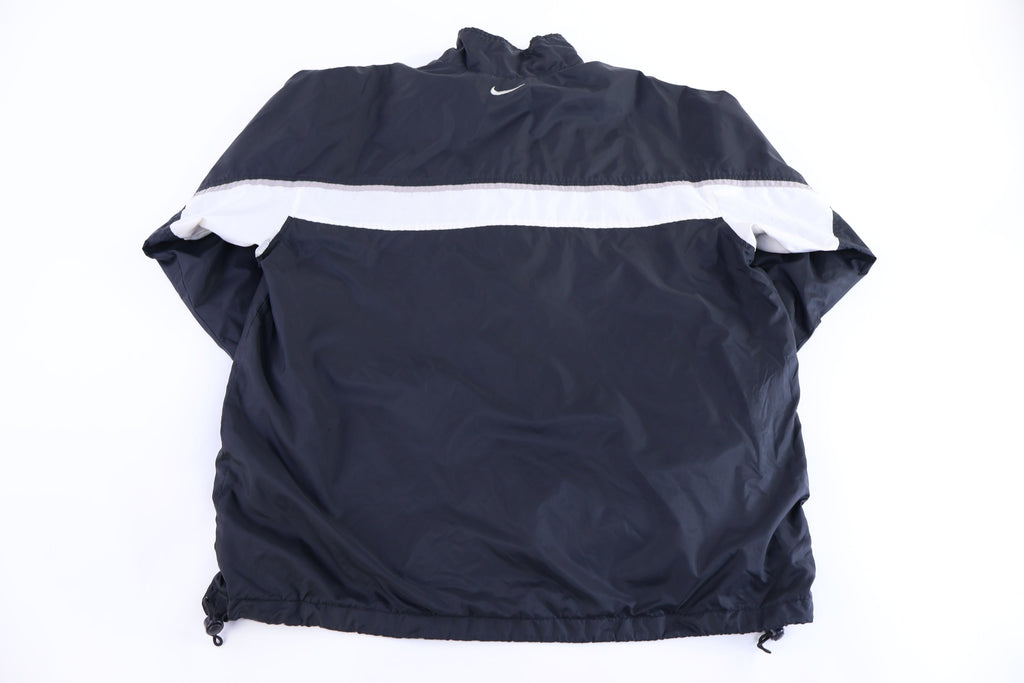 Vintage Nike Embroidered Logo Black & White Full Zip Jacket product image 2