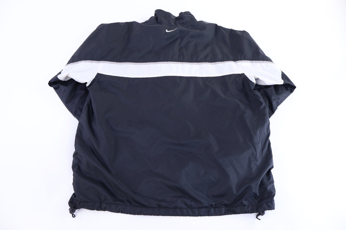 Vintage Nike Embroidered Logo Black & White Full Zip Jacket product image 2