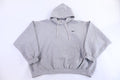 90's Nike Embroidered Logo Grey Pullover Hoodie product image 1