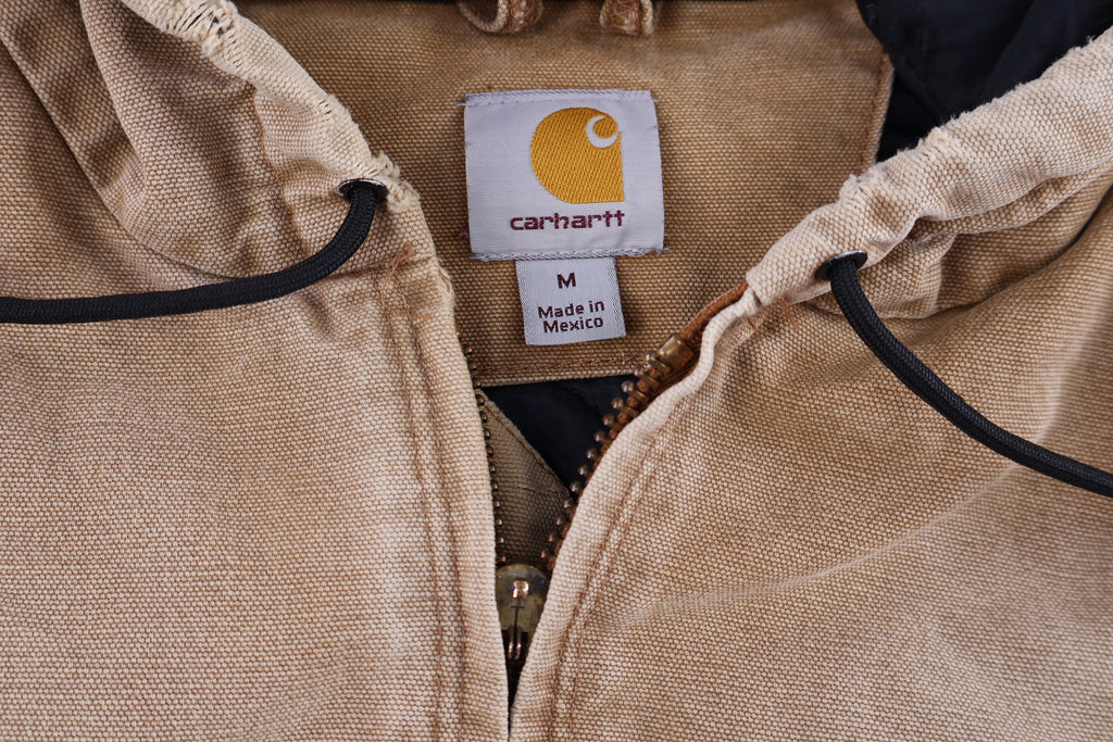 Carhartt Logo Patch Tan Full Zip Vest