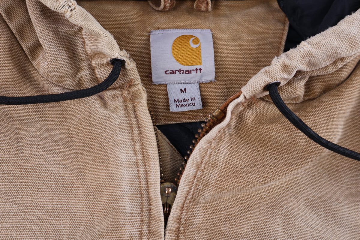 Carhartt Logo Patch Tan Full Zip Vest