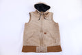 Carhartt Logo Patch Tan Full Zip Vest