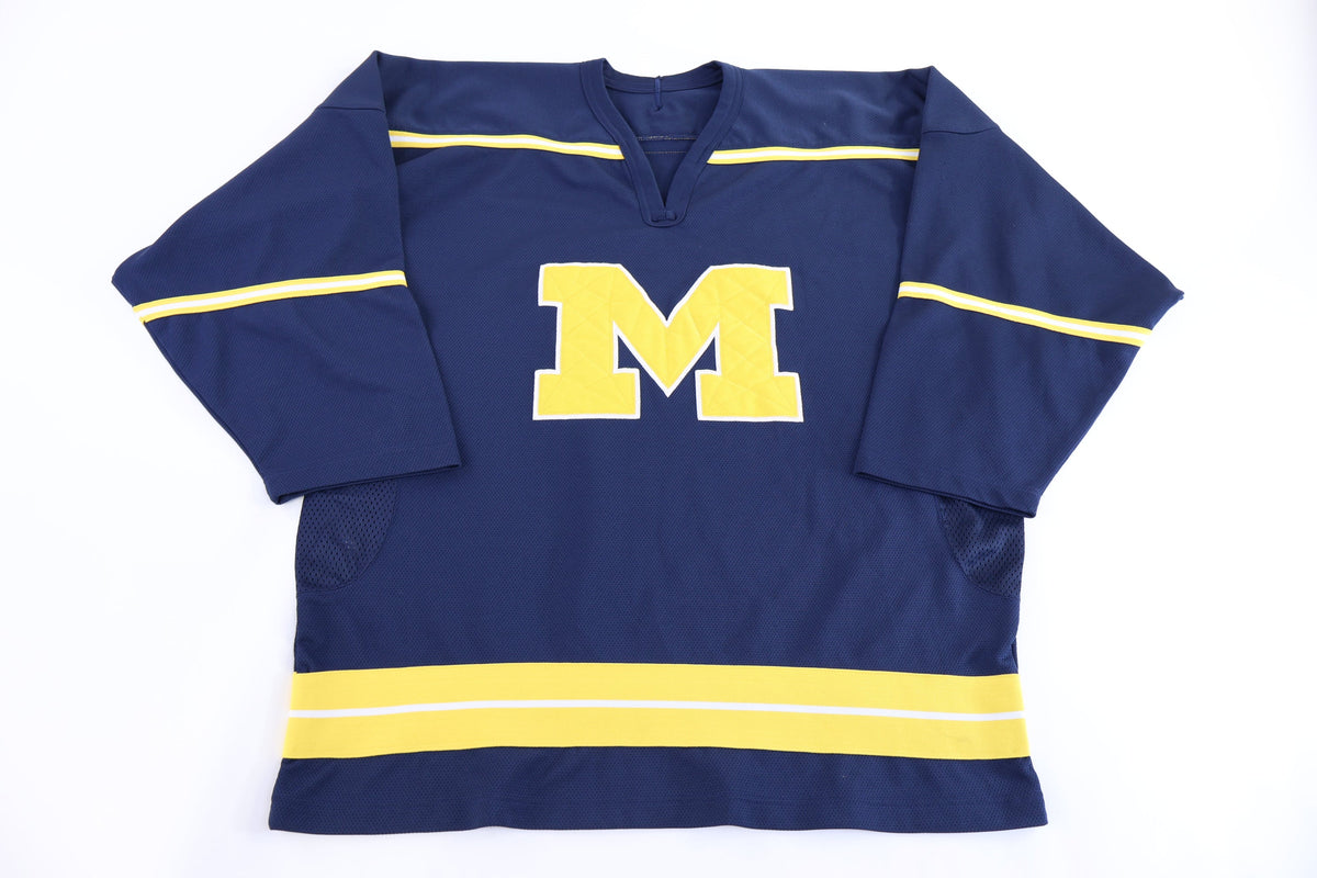 Vintage University of Michigan Wolverines Hockey Jersey product image 1