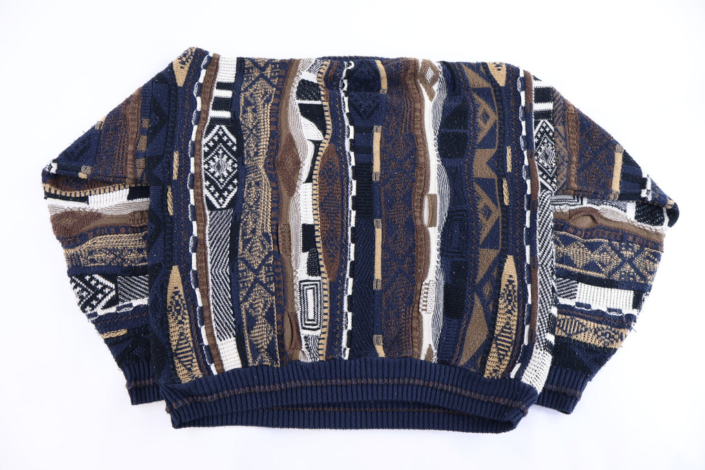 90's Protege Multipattern Knit Sweater