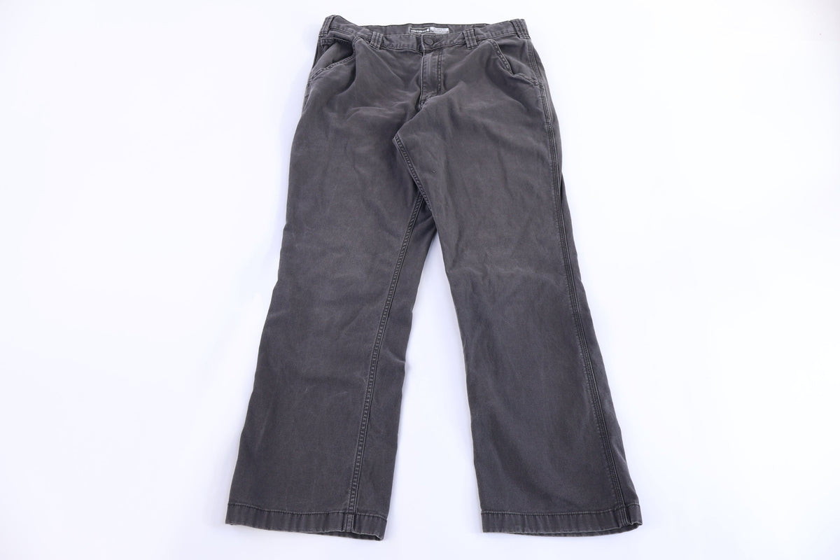 Carhartt Logo Patch Grey Relaxed Fit Pants product image 2