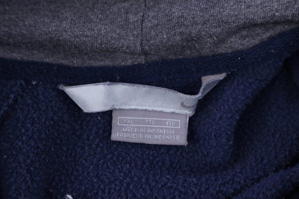 Vintage Nike Embroidered Logo Blue Pullover Hoodie product image 3