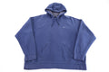 Vintage Nike Embroidered Logo Blue Pullover Hoodie product image 1