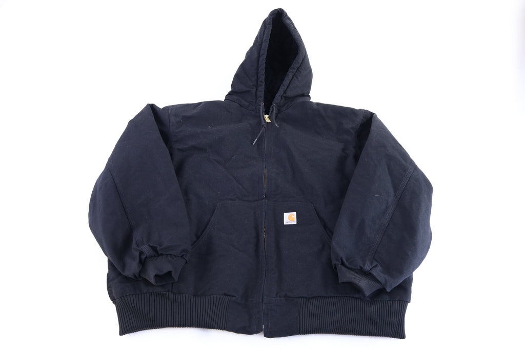 Carhartt Logo Patch Black Full Zip Jacket product image 1