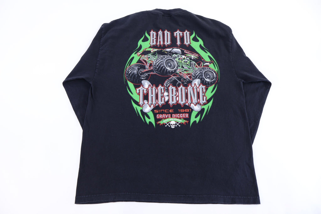 Vintage Grave Digger Race Team LS T-shirt product image 2