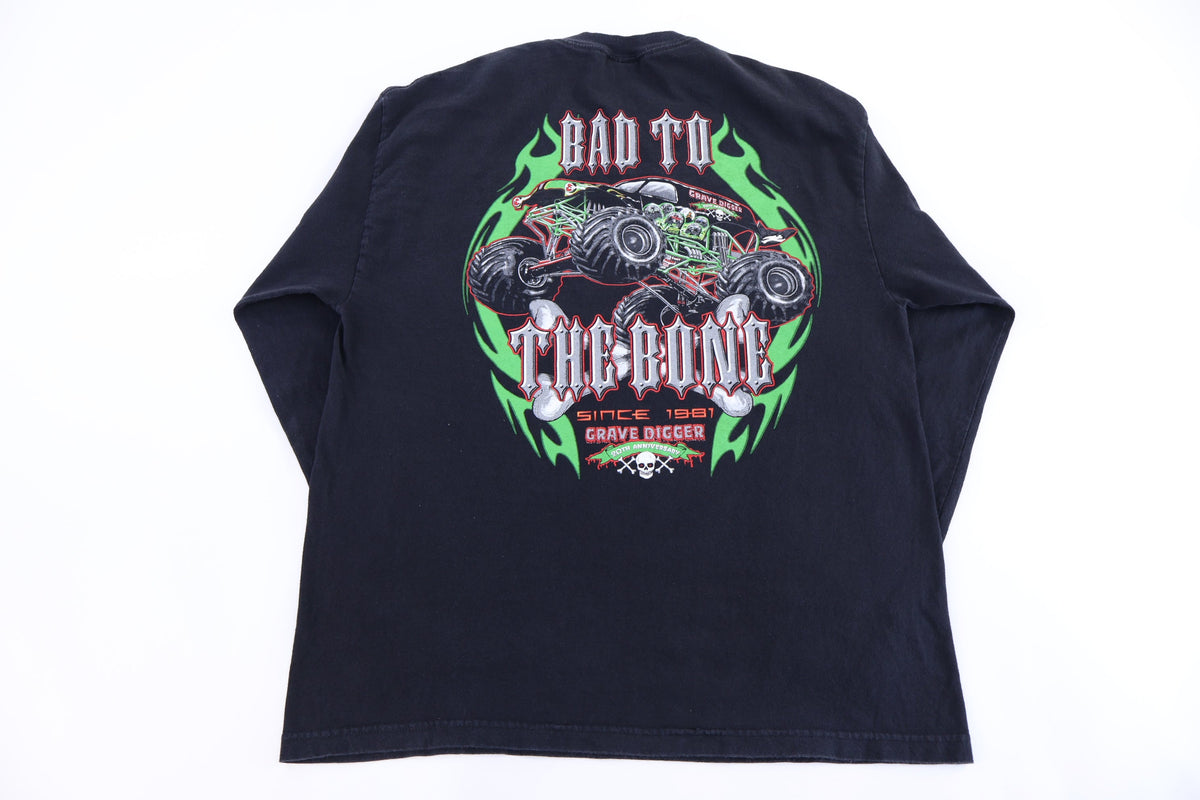 Vintage Grave Digger Race Team LS T-shirt product image 2