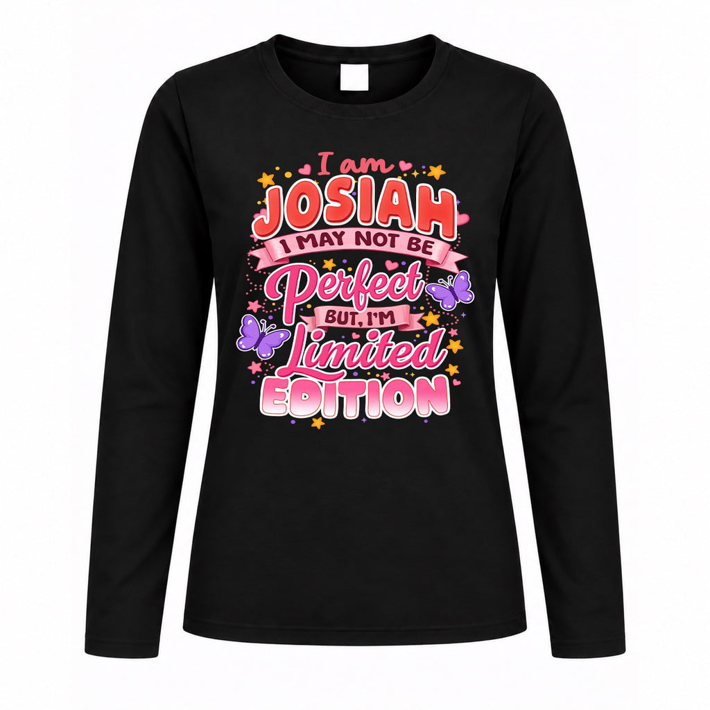 JOSIAH TT42 Personalized Shirt – I May Not Be Perfect, But product image 4
