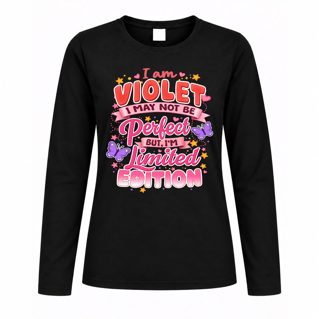 VIOLET TT42 Personalized Shirt – I May Not Be Perfect, But product image 4