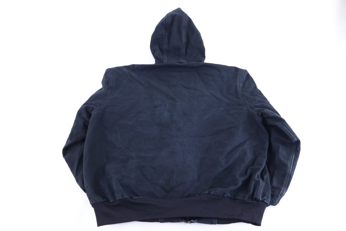 Carhartt Logo Patch Black Full Zip Jacket product image 2