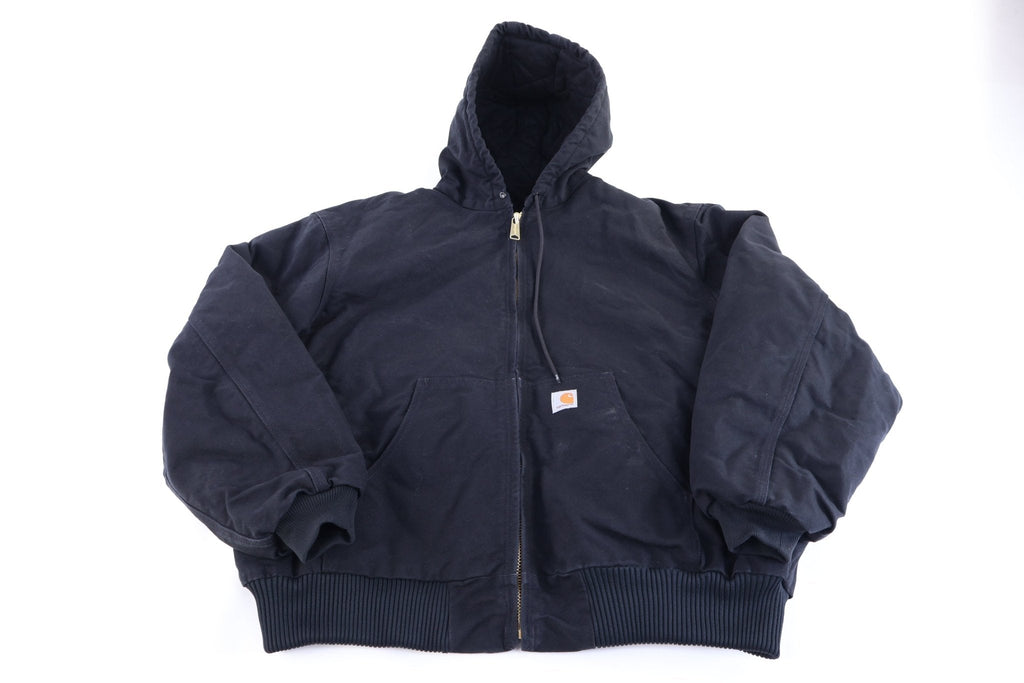 Carhartt Logo Patch Black Full Zip Jacket product image 1