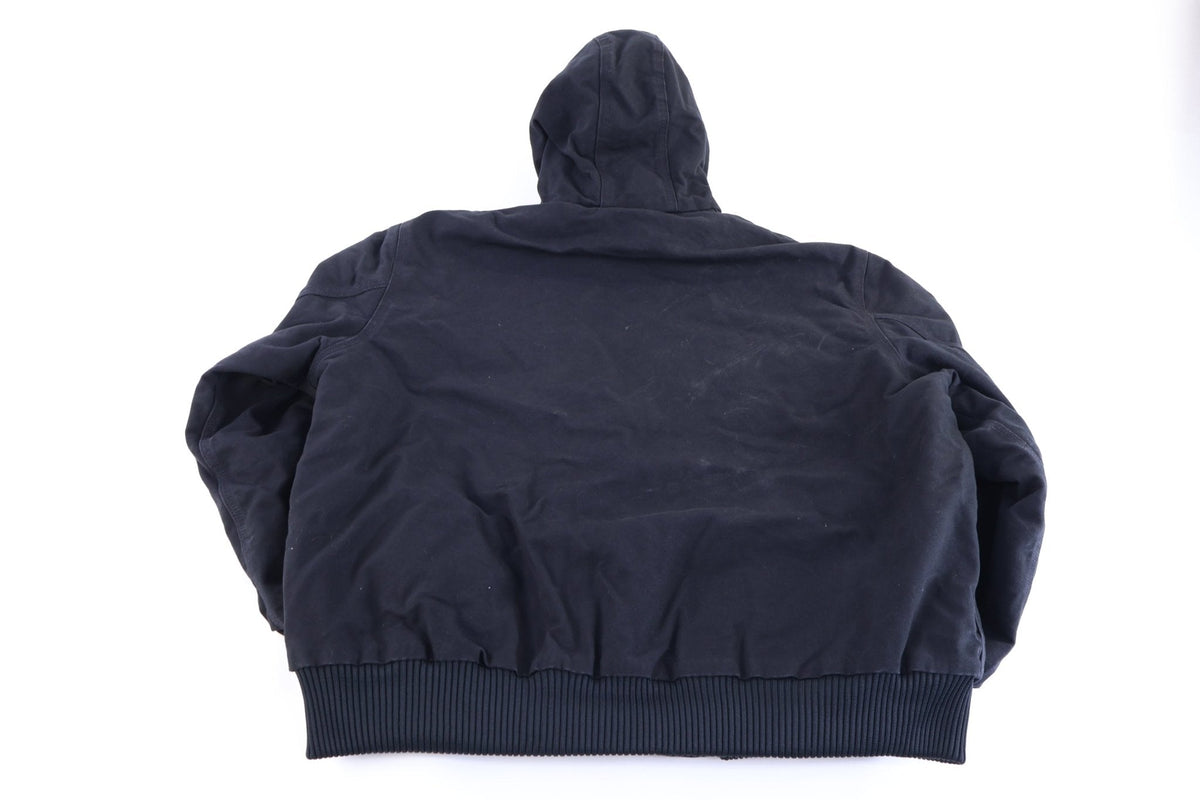 Carhartt Logo Patch Black Full Zip Jacket product image 2