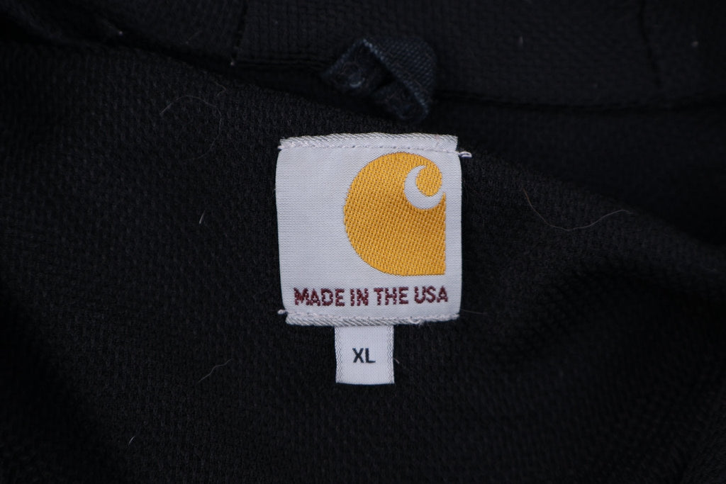Carhartt Logo Patch Black Full Zip Jacket product image 4