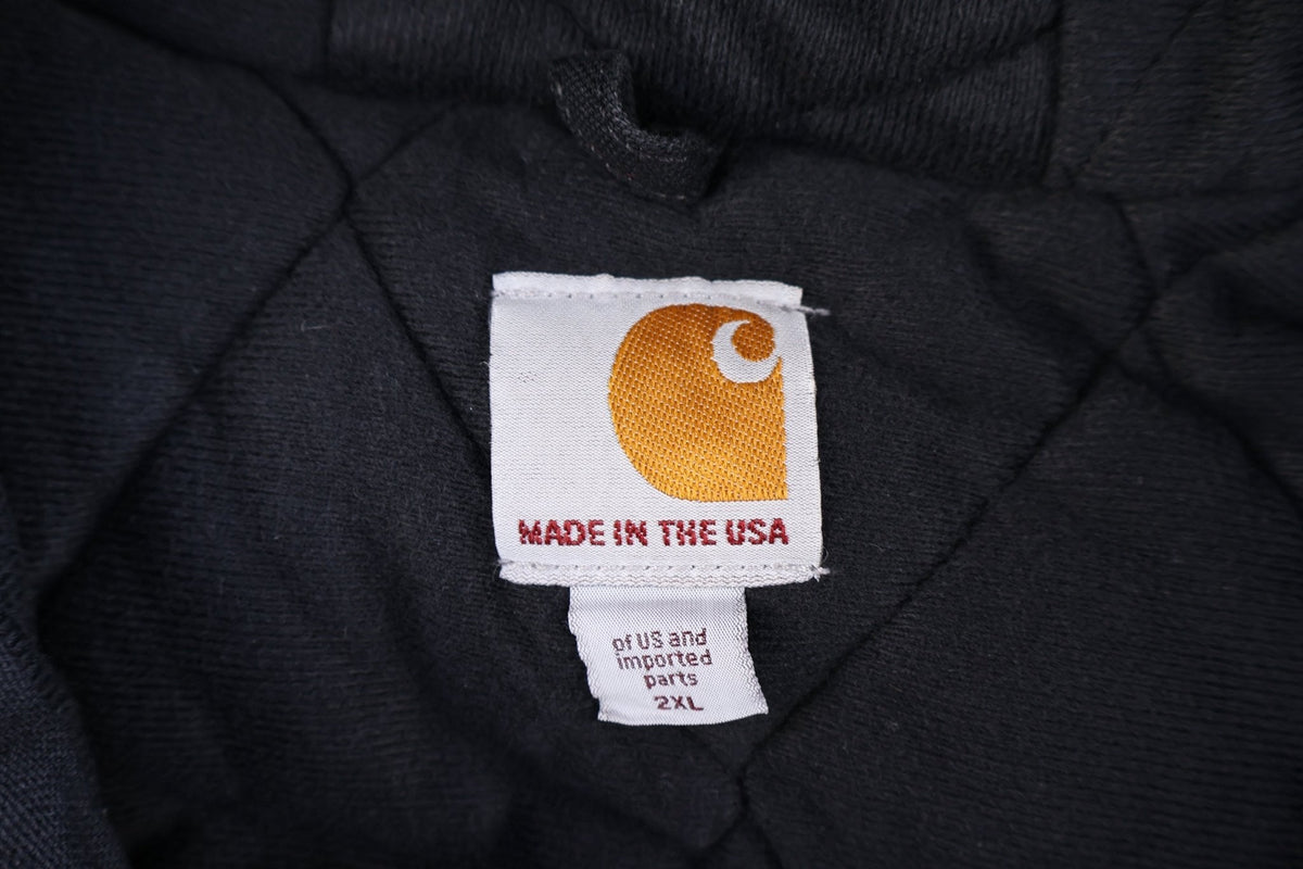 Carhartt Logo Patch Black Full Zip Jacket product image 4