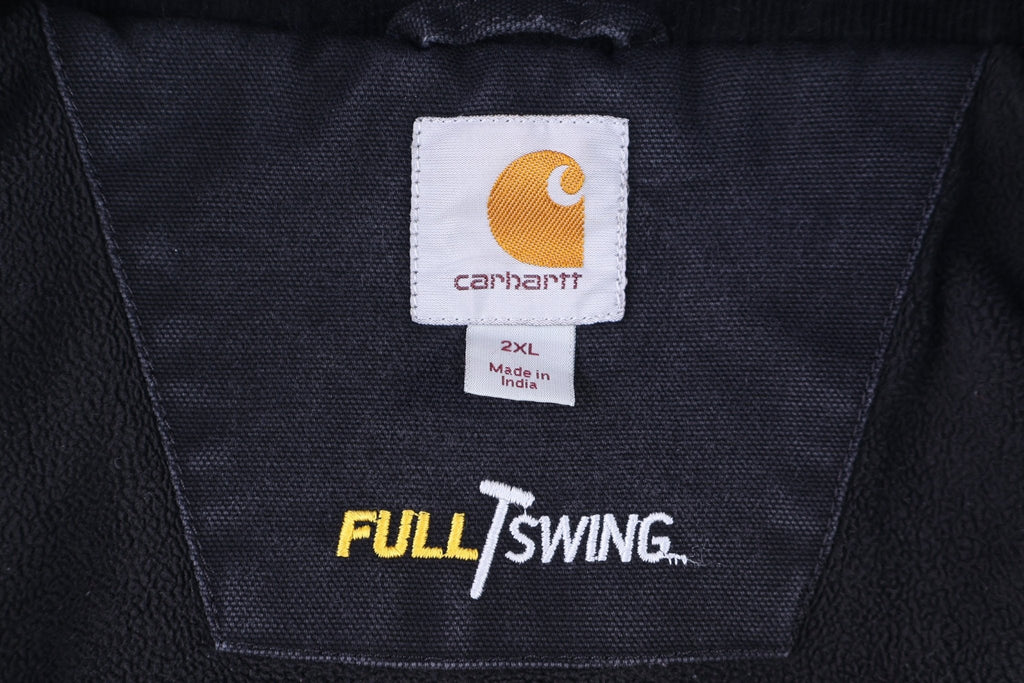 Carhartt Logo Patch Black Full Zip Jacket product image 3