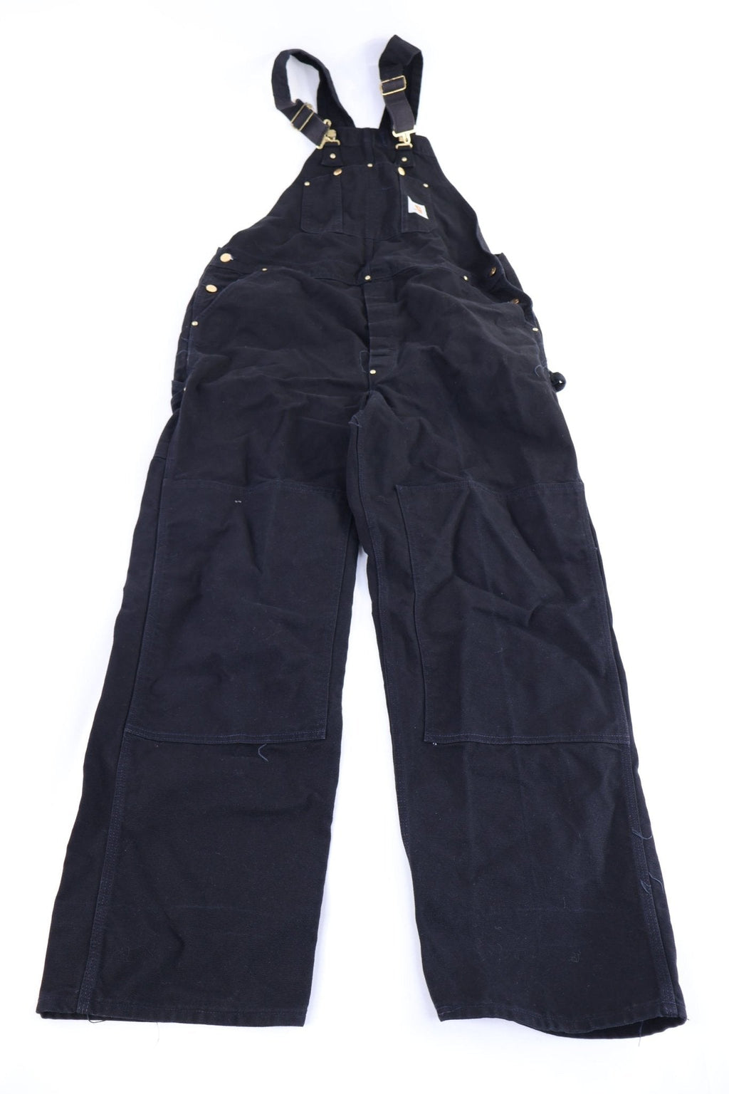 Carhartt Logo Patch Black Overalls