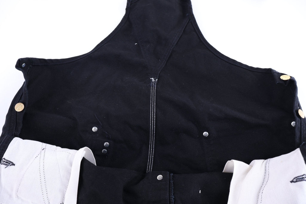 Carhartt Logo Patch Black Overalls