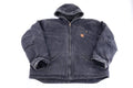 Carhartt Logo Patch Black Sherpa Lined Full Zip Jacket product image 1