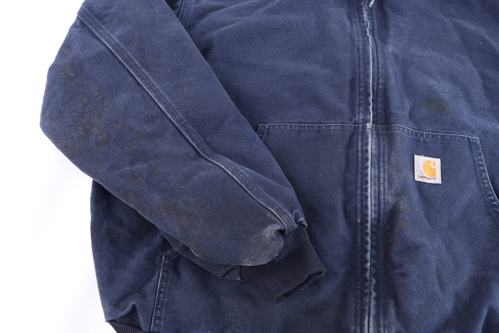Carhartt Logo Patch Blue Full Zip Jacket product image 4