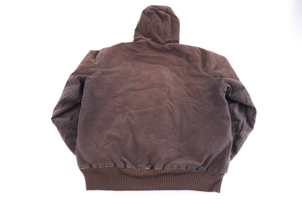 Carhartt Logo Patch Brown Full Zip Jacket product image 2