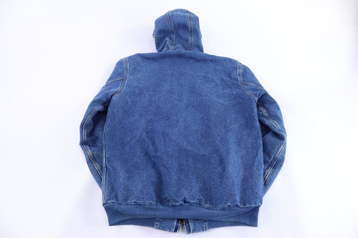 Carhartt Logo Patch Denim Full Zip Jacket product image 2