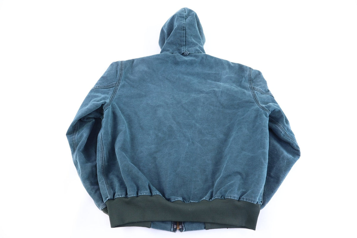 Carhartt Logo Patch Green Full Zip Jacket product image 2