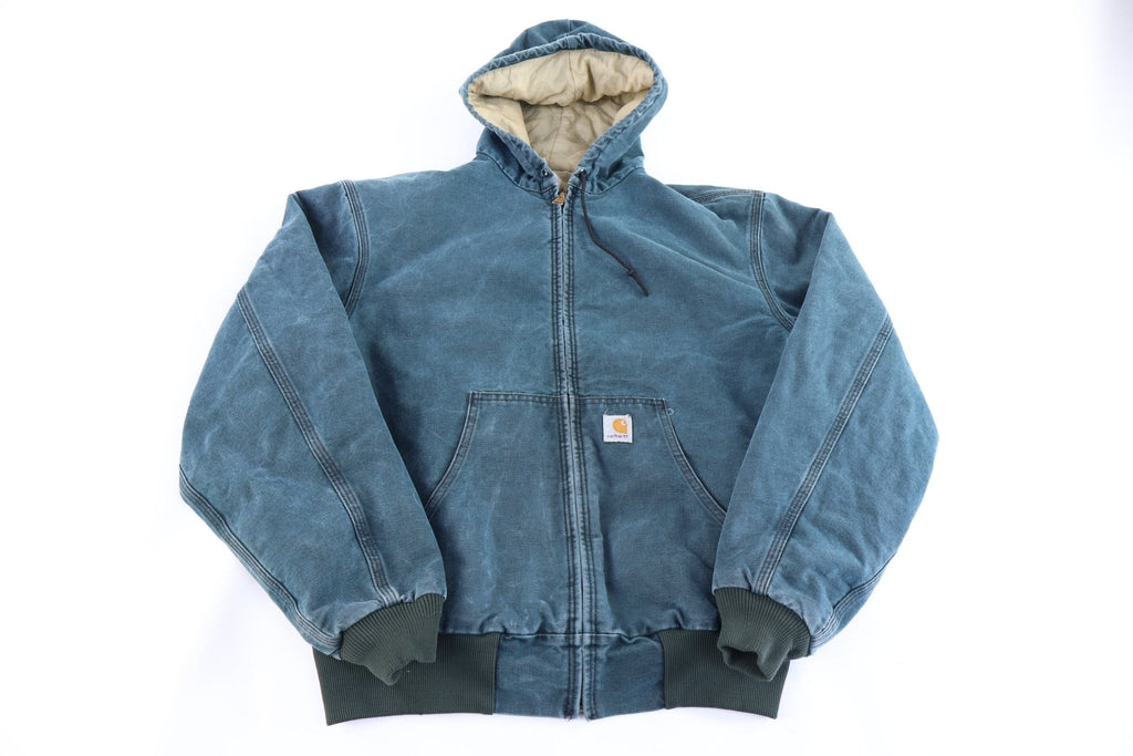 Carhartt Logo Patch Green Full Zip Jacket product image 1