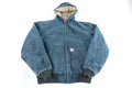 Carhartt Logo Patch Green Full Zip Jacket product image 1