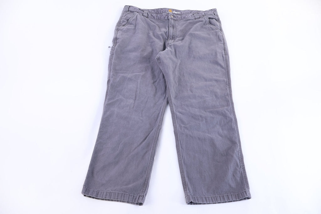 Carhartt Logo Patch Grey Relaxed Fit Pants product image 2