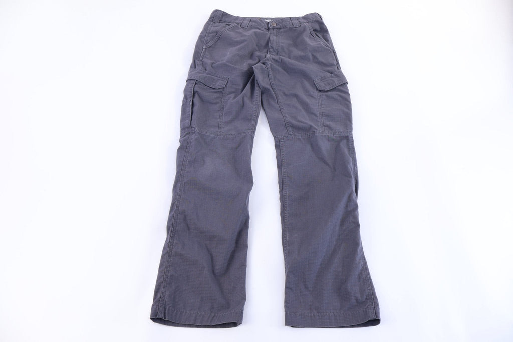 Carhartt Logo Patch Grey Relaxed Fit Pants product image 1