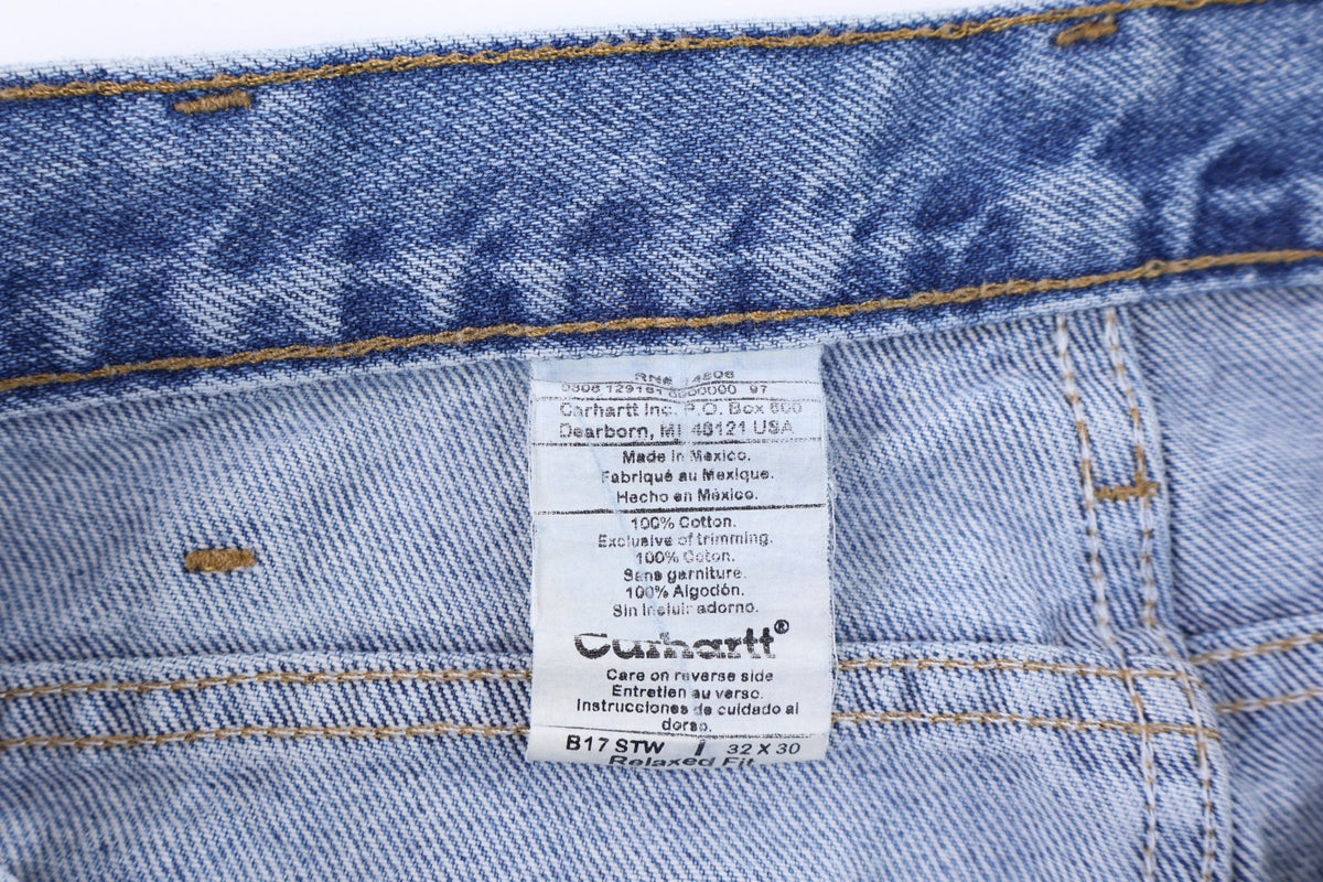 Carhartt Logo Patch Light Wash Denim Jeans product image 4