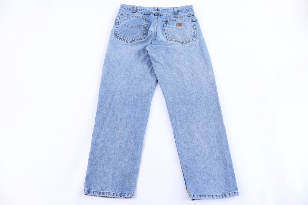 Carhartt Logo Patch Light Wash Denim Jeans product image 1